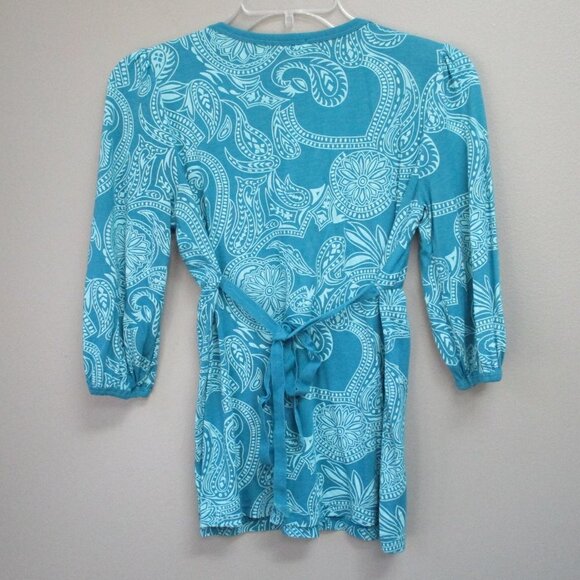 Splendid Blouse V Neck with Tie in back Small - Picture 5 of 6